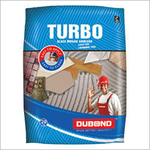 Glass Mosaic Tile Adhesive - High Grade Polymer, 20 Kg Bag | Moisture Resistant, Excellent Toughness, Ideal for Swimming Pools and Water Bodies