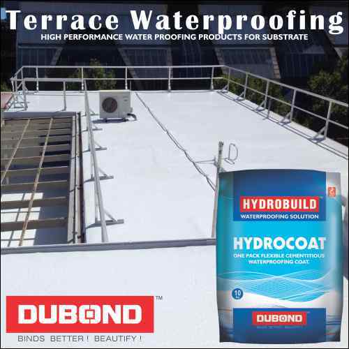 Terrace Waterproofing Coatings - Powder, 10Kg Bag, White | Environmentally Friendly, UV Resistant, Easy Application