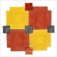 Reds / Pinks Exterior Decorative Tiles