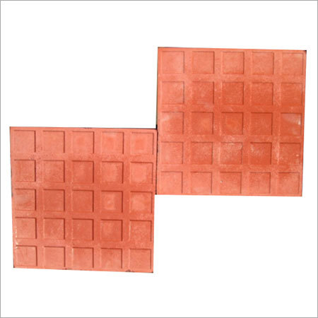 Decorative Exterior Tiles - Cement Designer Tiles, 300x300mm Size, Glossy Red & Gold Colors | Acid-Resistant, Heat Insulation, Non-Slip, Stain-Resistant Finish