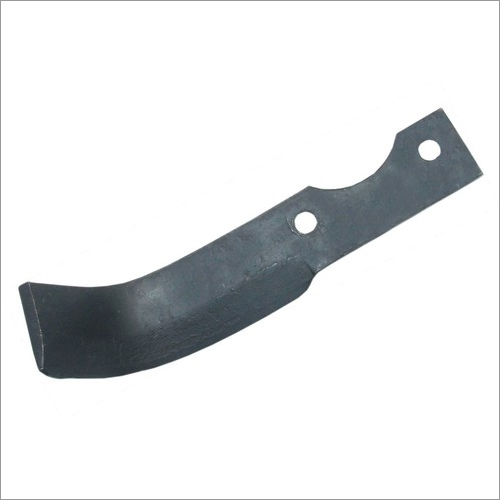 Tiller Blade - High-Carbon Steel, Variable Dimensions, 10mm Hole Diameter, 2mm Thickness, 0.5kg Weight | Corrosion Resistant, Sturdy Design, Durable, Efficient Tilling