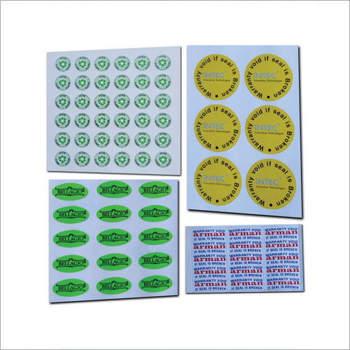 Tamper proof labels