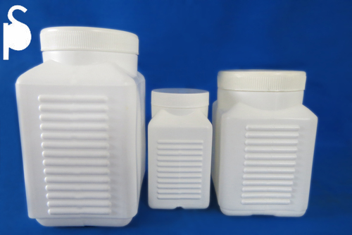 Ribbed Jars - Color: As Per Client Requirements