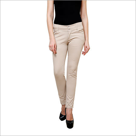 Non Stretchable Ladies Trouser