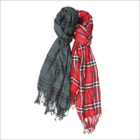 Kilter Check Scarves By ZF FASHIONS