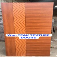 WPC Teak texture doors
