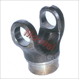 Stub Ball Half Yoke Shaft End - Mild Steel 150-450 Grams | Silver and Black Polished Finish Compact Design