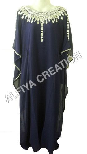 Elegant fancy evening wear farasha kaftan