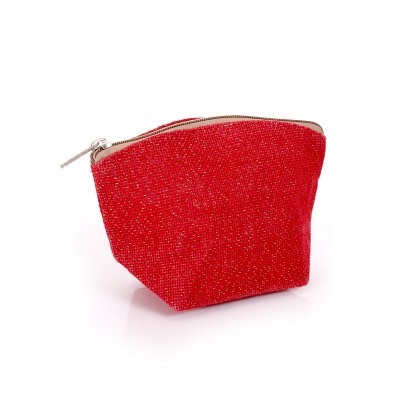 Jute Glitter Purse