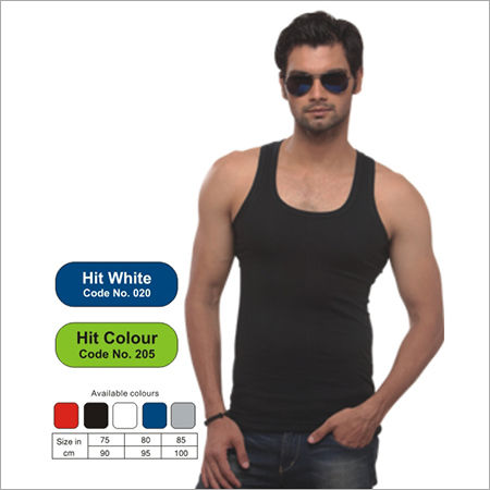 Black Mens Slim Fit Vest