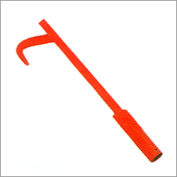 Fire Hook - Steel 1000-2000mm Length, Red, Durable Hook | Reliable Tool, Easy Use, Fire Safety