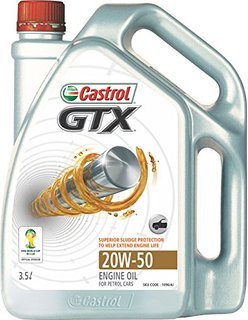 Car engine oil castrol GTX 20 w 50