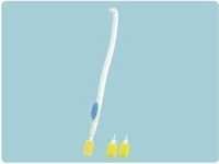 Foot Brush - Plastic, 12 Inch, White | Soft Bristles, Soft Sponge, Long Contoured Handle, Convenient Hanging Loop