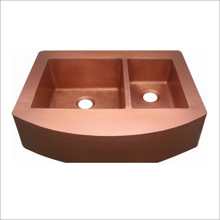 Double Bowl Copper Sink