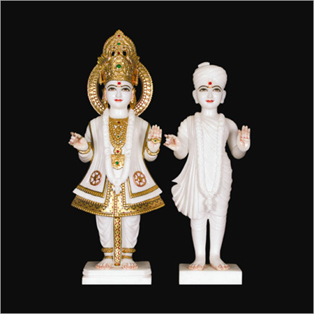 Marble Swaminarayan Statue
