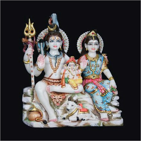 Exquisite Lord Shiv Parvati Murti