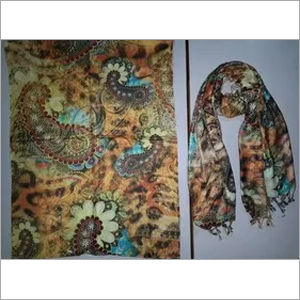 Multicolor Viscose Printed Stole