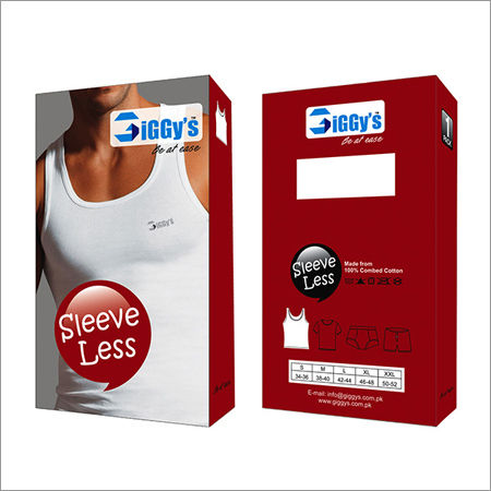 Mens Undergarment Packaging Box