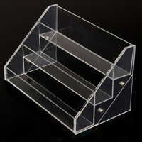 Acrylic Nail Polish Rack - Durable Acrylic Material, Compact Design For 12 Nail Polishes - Stylish Display For Organizing And Showcasing Nail Colors