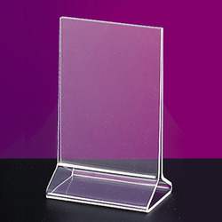 Acrylic Straight Tent Card Holder