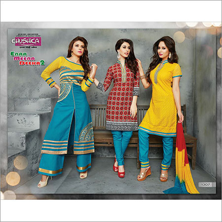 Printed Cotton Salwar Suit