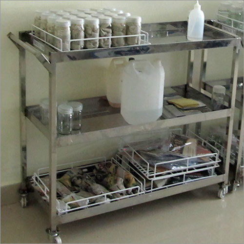 Stainless Steel Lab Trolleys