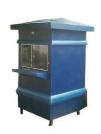 Frp Security Cabin - 6' X 6' X 7' Dimensions, Blue Color | 25mm Thick Insulation, Sloped Roof, 16 Gauge Ms Frame, Waterproof And Heat Resistant
