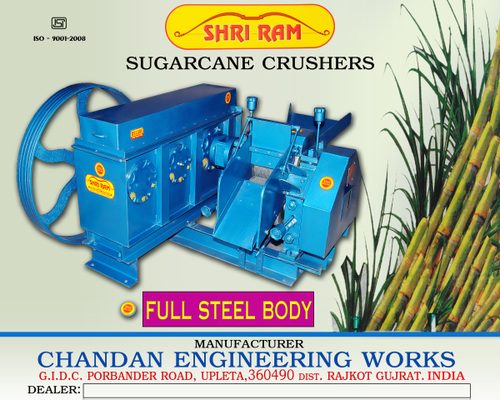 Sugar Cane Crusher Machine India
