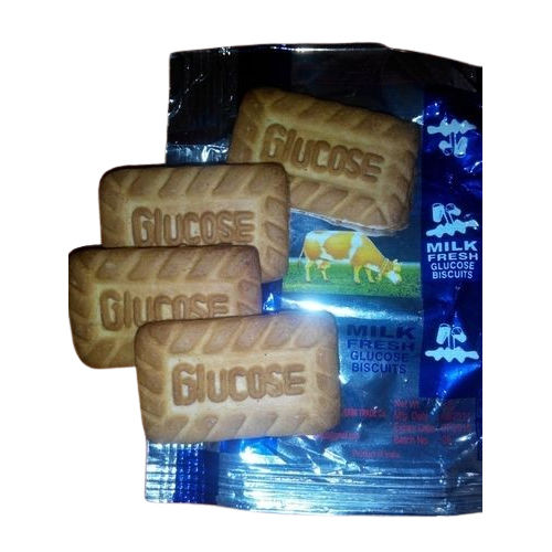 Milk Fresh Glucose Biscuits - Texture: Crispy