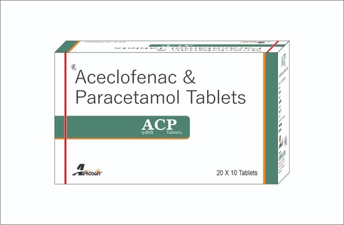 Aceclofenac & Paracetamol Tablets Aceclofenac & Paracetamol Tablets