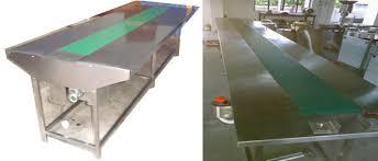 8 Feet or more length PVC Packing Conveyor.
