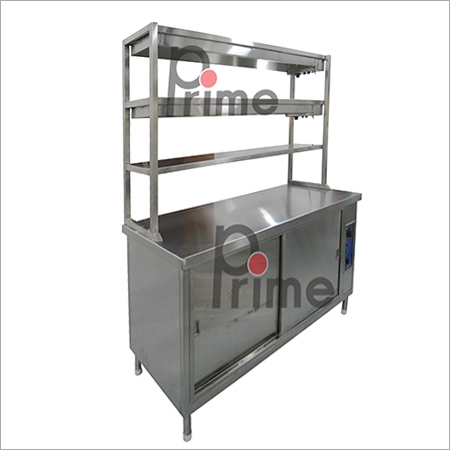 Pick Up Counter with Warmingt Food Cabinet