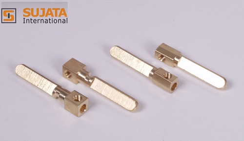 Brass Flat Plug Pin