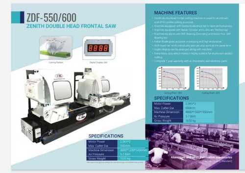 Double Head Cutting Machine Dimension (L*W*H): 6000X1500X2000  Micromete (Micron)