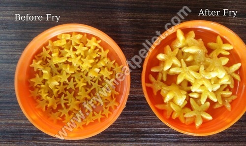 Tasty And Crispy Star Types Fryums