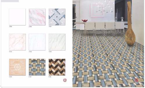 White Glazed Floor Tiles