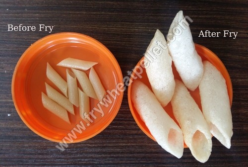 Tasty And Crispy Pasta Cutting Shaped Fryums