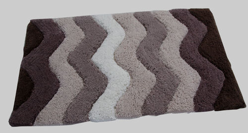 Designer Cotton Bath Mats - Color: Multicolor