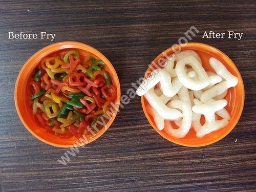 Tasty And Crispy Alphabet Shaped Fryums