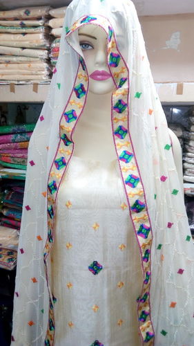 Chanderi Heavy Embroidery Suits