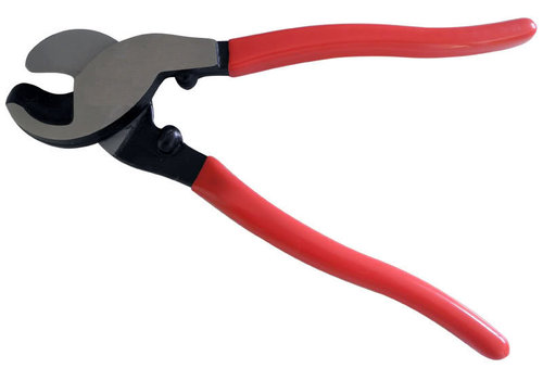 Cable Cutter - Powder Coated, Lightweight Red and Black | Easy to Use, Rustproof Surface, Fine Finish with Sharp Edges