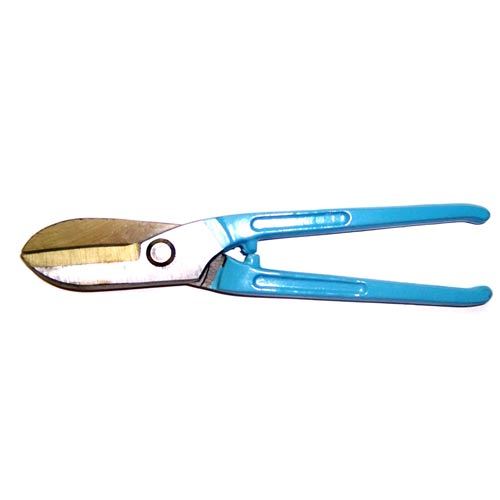 Tin Cutter - Reliable Material, Compact Design, Blue and Golden, Powder Coated, Low Maintenance, Easy to Carry