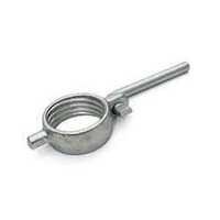 Prop Nut With Handle - Steel, 3.2mm Length, 2.5mm Thickness, Line Pin, Angle Support, Electric Galvanized | Durable, Easy To Install, Quality Approved