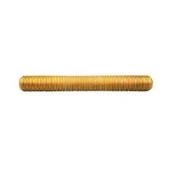 Fully Threaded Rod and Tie Rod - Iron, 5-10 Grams, Golden Color, Round Head, Galvanized Surface | Durable, Rust Resistant, Fine Finish