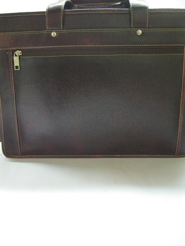 Brown And Hard Laptop Bag