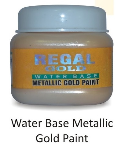 WATER BASE METALLIC GOLD PAINT