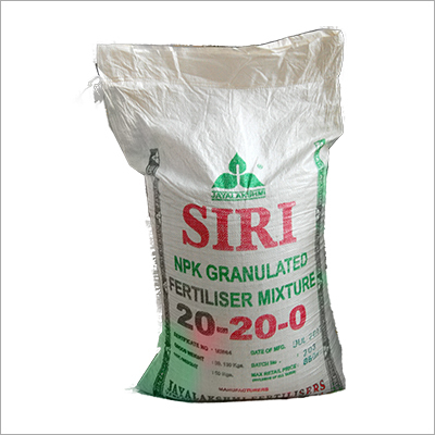 NPK 20-20-0 Granulated Mixture - 50kg Bag Nutrient-Rich Soil and Foliar Fertilizer Balanced Formula Water Soluble