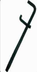 Shuttering Clamp - Steel Fabrication 6MM & 7MM Thickness Lengths 70CM to 120CM Standard Head Natural Finish Pre-Galvanized Surface Treatment