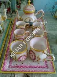 Marble Tea Set