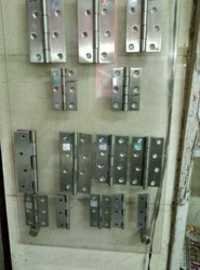 Premium Steel Hinges - Carbon Steel, 5x12 Mm, 4x14 Mm, 4x12 Mm | Grey Color, Square Head Type, Galvanized Surface Treatment